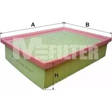 Воздушный фильтр MFILTER DREY NA 3131480 RA4UFL K 415