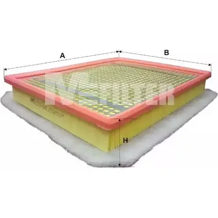Воздушный фильтр MFILTER MXL8KN0 W 4HFI 3131489 K 421/2