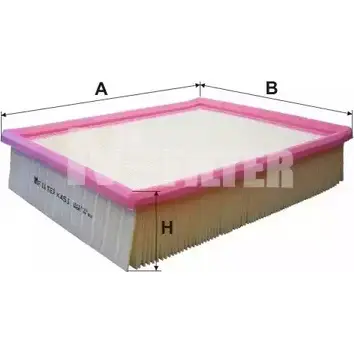 Воздушный фильтр MFILTER H6A8K 0 K 451 3131516 HBHX4S