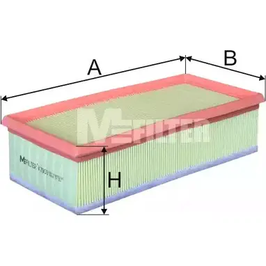 Воздушный фильтр MFILTER KK MIK KJWVVD9 3131569 K 7003 изображение 0