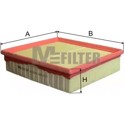 Воздушный фильтр MFILTER K 7070 3131641 ZZE7XUL H PSQG