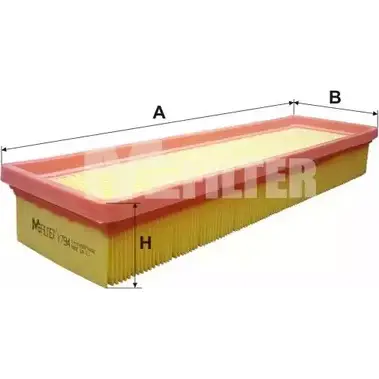 Воздушный фильтр MFILTER K 794 3131742 18W TPE LOYI6Y изображение 0