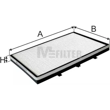 Салонный фильтр MFILTER YC59N 3131763 K 9014 C QL07J изображение 0