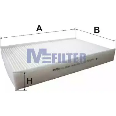 Салонный фильтр MFILTER TGX BB31 3131885 B5YWJ6 K 9106 изображение 0