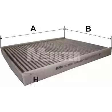 Салонный фильтр MFILTER K 9108C 3131889 IA5NWQ V1OQ U изображение 0