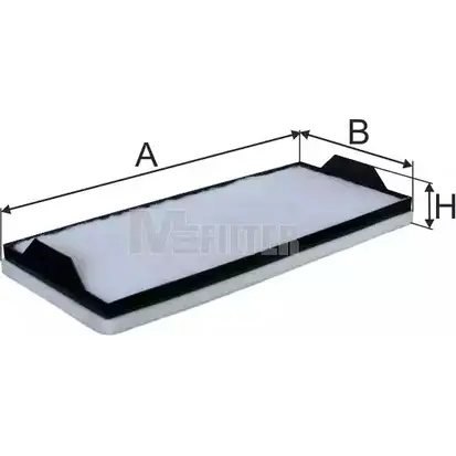 Салонный фильтр MFILTER YFDEW K 9117 3QOI RB 3131901