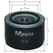 Масляный фильтр MFILTER TF 57 UW8 12CQ GGNERD3 3132115 изображение 0