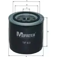Масляный фильтр MFILTER Q344EB4 3132117 TF 63 7 SI9J2C изображение 0