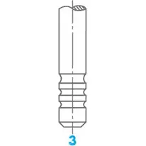 Выпускной клапан OSVAT 0195 CM CVLB Y9VZ38H 3132248 изображение 0