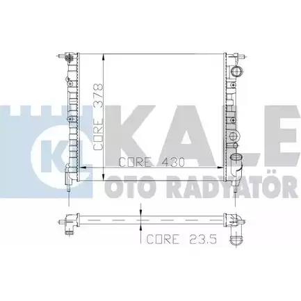 Радиатор охлаждения двигателя KALE OTO RADYATOR ES R7R9 108000 3138633 IFAUIW изображение 0