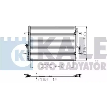 Радиатор кондиционера KALE OTO RADYATOR 153000 C6OEU 3138731 I88P UJ изображение 0