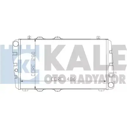 Радиатор охлаждения двигателя KALE OTO RADYATOR TP52O 4W 4NX6K 3138755 164600 изображение 0