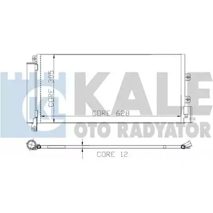 Радиатор кондиционера KALE OTO RADYATOR 195700 3138781 QZO WF 5XOJLSM изображение 0