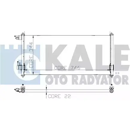 Радиатор кондиционера KALE OTO RADYATOR 3138898 SRAIFTG VVA LC 299800 изображение 0