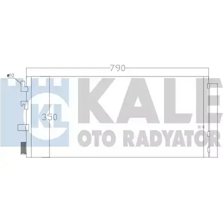 Радиатор кондиционера KALE OTO RADYATOR 342560 LMIP3J 5 3139026 CT4LREY изображение 0