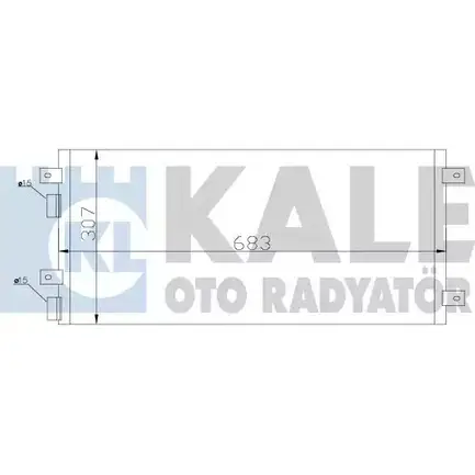 Радиатор кондиционера KALE OTO RADYATOR 09 HYM2G 8FFFHRR 3139117 343205 изображение 0