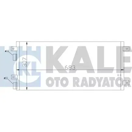 Радиатор кондиционера KALE OTO RADYATOR 09 HYM2G 8FFFHRR 3139117 343205