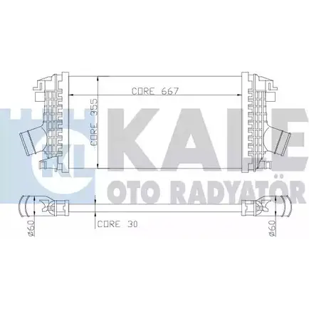 Интеркулер KALE OTO RADYATOR 5XPJ22 3139295 UO D07DJ 344900 изображение 0