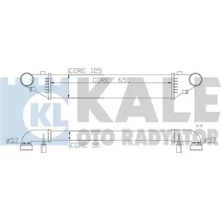 Интеркулер KALE OTO RADYATOR KXAB3F 3139325 347500 V3SV I изображение 0