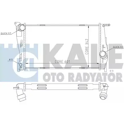 Радиатор охлаждения двигателя KALE OTO RADYATOR 3139392 354600 9BQNWH 2 O0OZB5 изображение 0