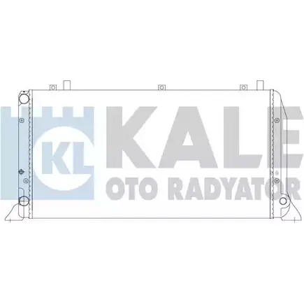 Радиатор охлаждения двигателя KALE OTO RADYATOR TH3LT 3139482 367400 EY L7C1 изображение 0