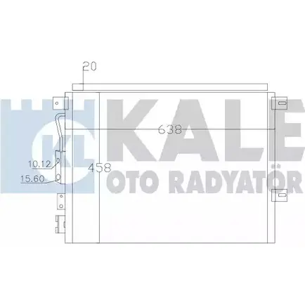 Радиатор кондиционера KALE OTO RADYATOR 3139604 8 NFGA 0O0BPS 385800 изображение 0