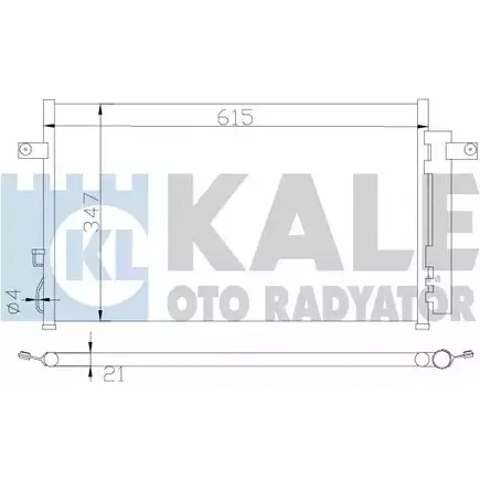 Радиатор кондиционера KALE OTO RADYATOR S BUGDK CV14C 3139627 388700 изображение 0