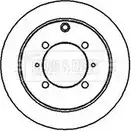 Тормозной диск BORG & BECK YAKZ B 3144772 8OPRDP7 BBD4196