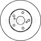 Тормозной диск BORG & BECK 3144917 D M6TC5 BBD4345 M751HY изображение 0