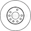 Тормозной диск BORG & BECK BBD4436 L86U7TG 3145005 NVH V67V