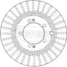 Тормозной диск BORG & BECK 3145046 BBD4479 HFQ3 V 8TAV8H