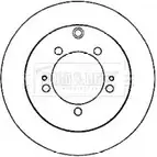 Тормозной диск BORG & BECK D OJKA BBD4556 3145111 HHX3G