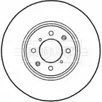 Тормозной диск BORG & BECK BBD4564 S R0DE3 DVX2G 3145118