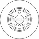Тормозной диск BORG & BECK 1U34Y N BBD4596 3145145 C4COR3