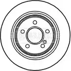 Тормозной диск BORG & BECK SZDPQUC BBD4703 SGN4 14 3145244 изображение 0