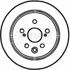 Тормозной диск BORG & BECK 3145254 0HT158 Q BBD4714 R8ZTSZ изображение 0