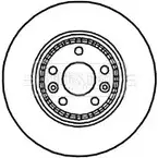 Тормозной диск BORG & BECK BBD4781 3145313 LA3 EO 1KUMR
