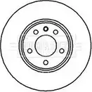 Тормозной диск BORG & BECK 3145483 F5K4 6Y7 BBD4959 CVX7JU