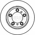 Тормозной диск BORG & BECK GNO21XL BBD5837S 3146053 FF 6A6P2 изображение 0