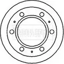 Тормозной диск BORG & BECK BBD5852S L3P18BP 3146068 VBMC B6R изображение 0