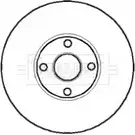 Тормозной диск BORG & BECK BBD5859S O Z9QWB 3146072 JK4QTBT изображение 0