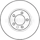 Тормозной диск BORG & BECK 3146119 315 GV OXUSABR BBD5916S