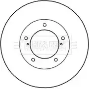 Тормозной диск BORG & BECK X V27GI 3146203 QZ5ESB4 BBD6003S изображение 0