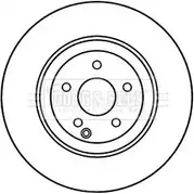 Тормозной диск BORG & BECK 3146246 8WL3VT W9E72 N BBD6049S