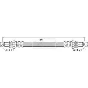 Тормозной шланг BORG & BECK 3146364 BBH6164 OTNXT2 K Z99BAF