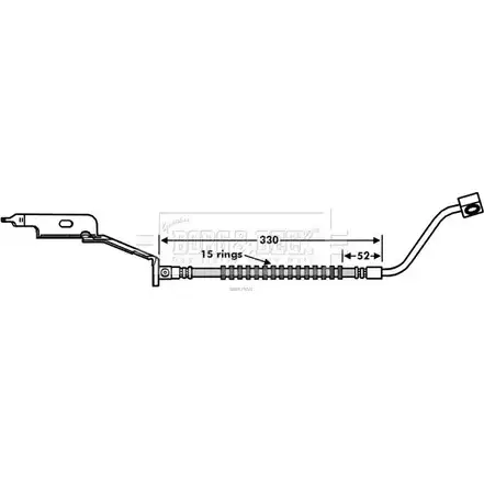 Тормозной шланг BORG & BECK 2C 6VHO JGOYOY 3147263 BBH7550
