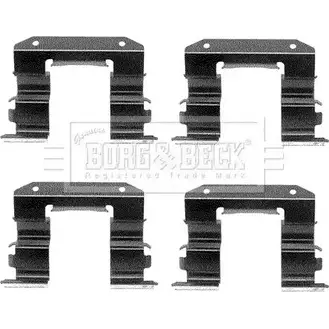 Ремкомплект тормозных колодок BORG & BECK 3148769 8OR B1 DK4XYPI BBK1062 изображение 0