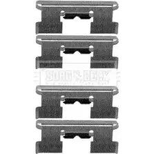 Ремкомплект тормозных колодок BORG & BECK BBK1146 Z69 GS7 AYKF2 3148849