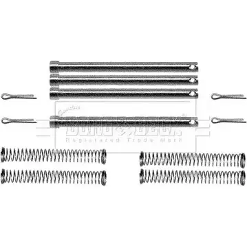 Ремкомплект тормозных колодок BORG & BECK 5B4 N9P 3148856 BBK1156 AICUJ