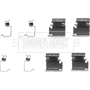 Ремкомплект тормозных колодок BORG & BECK 3148902 SHA JL04 M80RB BBK1204 изображение 0